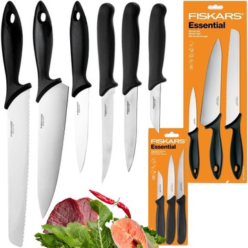 Fyskars Set Set 6 Kitchen Knives Essential