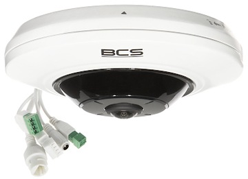 KAMERA IP BCS-V-FI522IR1 - 5 Mpx 1.05 mm - Fish Eye BCS View