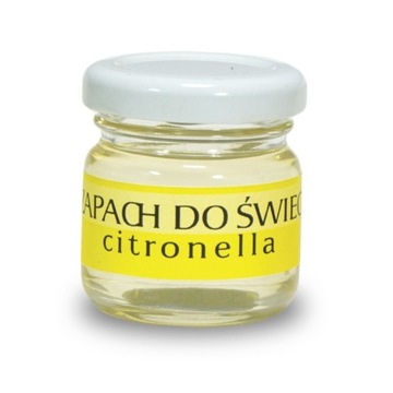 ZAPACH do ŚWIEC CITRONELLA 25g wosk ŚWIECA prezent ZAPACH do ŚWIEC