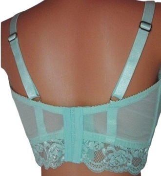 NEW LOOK BRALET BIUSTONOSZ 36G 80G KORONKA WYSOKI