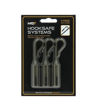 Зажимы для крючков NGT Hooksafe 3 шт.