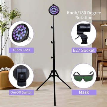 Мини-лампа для загара в солярии для дома 54 Вт.