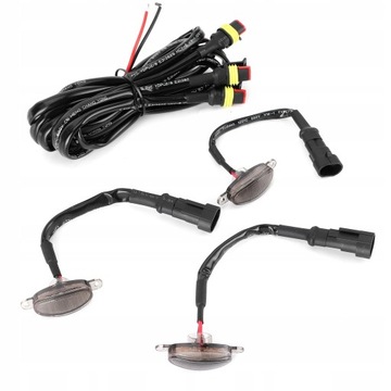 Lampa ostrzegawcza LED przedniego grilla Smog