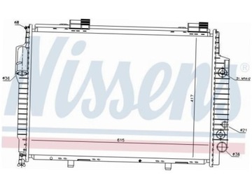 CHLADIČ CHRYSLER CROSSFIRE 3.2