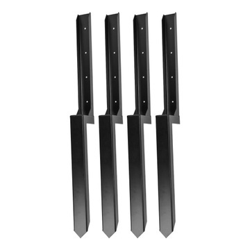 Набор столбов для забора, прочный стальной анкер для ремонта столбов