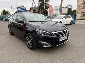 Peugeot 308 II Hatchback 5d 1.6 BlueHDi 99KM 2016 Peugeot 308 1.6 HDI 85tkm FullLed Navi Klima 2016, zdjęcie 1