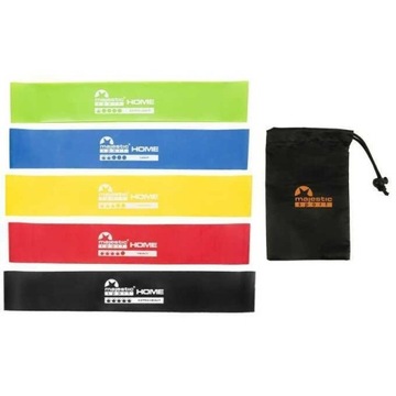 Набор из 9 лент для упражнений, эспандеров для фитнеса.