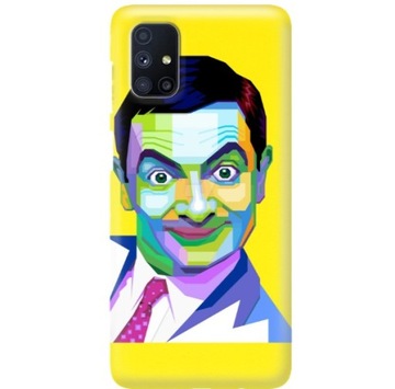 Etui Mat Żółte do SAMSUNG M51 Serialowe Top Wzory