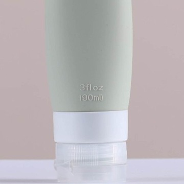 Силиконовые дорожные бутылочки, контейнер для жидкости, 4x90 мл