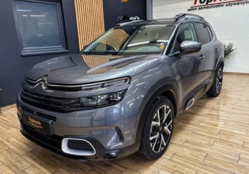 Citroen C5 Aircross I SUV 1.5 BlueHDI 131KM 2019 Citroen C5 Aircross 130KM DIESEL AUTOMAT virtual cockpit BEZWYPADKOWY, zdjęcie 3