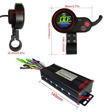 Контроллер двигателя 36 В 48 В с дисплеем