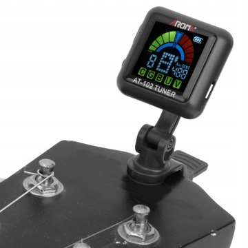 STROIK TUNER DO GITARY UKULELE BASU SKRZYPIEC