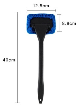 ЩЕТКА-МОЙКА С МИКРОФИБОЙ ДЛЯ ОЧИСТКИ СТЕКОЛ АВТОМОБИЛЯ И УДАЛЕНИЯ ПАРА, ДЛИННАЯ