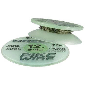 LINKA STALOWA DRENNAN GREEN PIKE WIRE 28lb - 15m