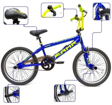 BMX 20 конкурентоспособная мужская молодежь Pegi Rotor 360 Женское рулевое колесо