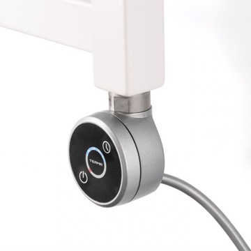 серебряный обогреватель для радиатора ванной комнаты DRY 400W