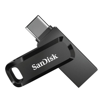 БЫСТРЫЙ ФИРМЕННЫЙ ФЛЕНДРИКОВ С USB-C OTG И USB-A SANDISK ПОВОРОТНОЙ КРЫШКОЙ, 128 ГБ