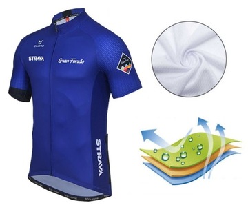 МУЖСКОЙ ВЕЛОСИПЕД STRAVA, СИНИЕ ГЕЛЕВЫЕ ШОРТЫ, ВЕЛОСИПЕДНЫЙ КОМПЛЕКТ