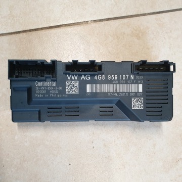 MODUŁ STEROWNIK KLAPY AUDI A7 C7 4G 4G8959107N