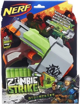 Pistolet NERF ZOMBIE STRIKE SIDESTRIKE A6557