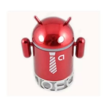 Мини-динамик, алюминиевая конструкция, Android, красный