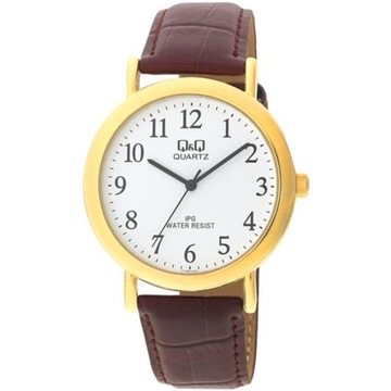 Zegarek Męski QQ C150-104 brązowy