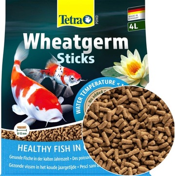 TETRA Pond Wheatgerm Sticks 4L Pokarm Wiosna Staw