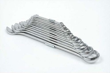 Klucze płasko-oczkowe 6-32mm, kpl.15szt. clip / 51