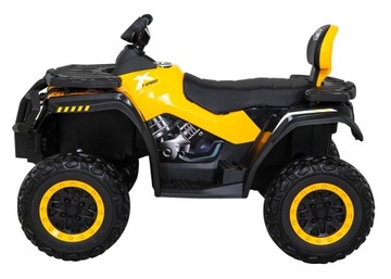 Детский квадроцикл XT-SPEED 4x80W 24/7Ah Bluetooth Желтый S615