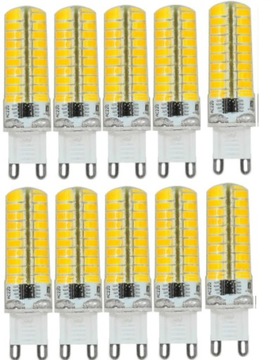 Żarówka LED G9 7W=55W biały ciepły 10SZT
