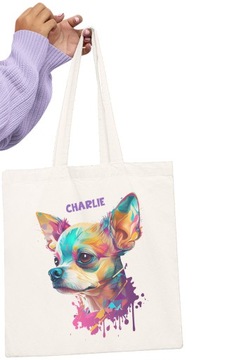 СУМКА ДЛЯ СОБАКИ ЧИХУАХУА ПОДАРОК ​​С ИНДИВИДУАЛЬНЫМ ИМЕНЕМ