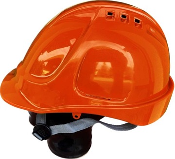 Kask hełm roboczy THOR budowlany 4pkt POMARAŃCZOWY