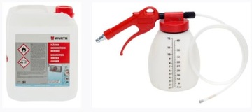 Wurth Preparat do dezy.klimatyzacji 5L + Pistolet