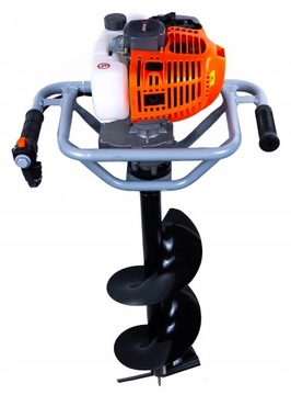 БЕНЗИНОВАЯ БУРА ДЛЯ ПОЧВЫ + 4 БУРА