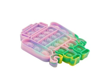 Сенсорная игрушка PUSH BUBBLE Робот POP IT