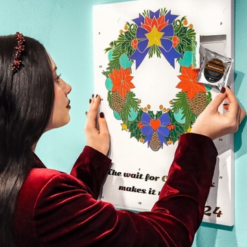 КОФЕЙНЫЙ БОЛЬШОЙ АДВЕНТ-КАЛЕНДАРЬ С 24 ВКУСАМИ ДЕСЕРТНОГО КОФЕ ПРЕМИУМ +СДЕЛАЙ СДЕЛАЙ