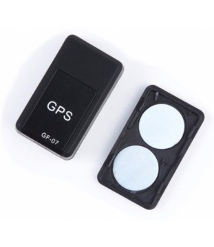Черный GPS-велосипедный локатор