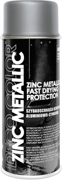 Alu cynk spray 600ml Zinc Metalic