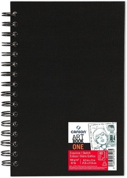 BLOK SZKICOWNIK ONE ART BOOK CANSON A4 SPIRALA