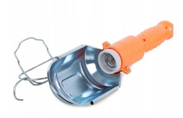 Lampa PROSTA ORANGE warsztat garaż z kablem 10m 230V + hak