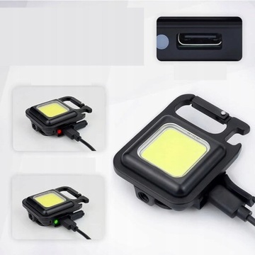 ТАКТИЧЕСКИЙ ФОНАРЬ MINI ZOOM COB СИЛЬНЫЙ С МАГНИТОМ