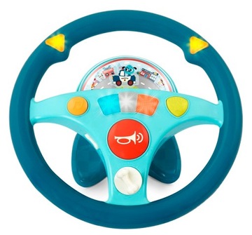 B.TOYS ИНТЕРАКТИВНЫЙ МУЗЫКАЛЬНЫЙ РУЛЬ С ПОДСВЕТКОЙ LB1917