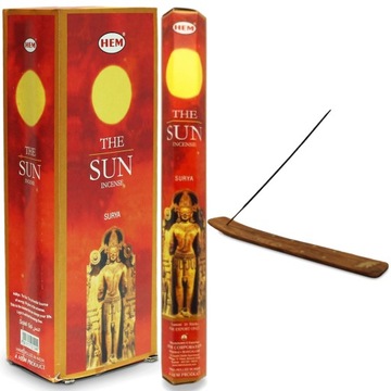 Indyjskie Kadzidełka Słońce The Sun 20 Sztuk HEM