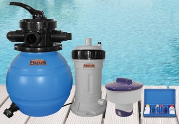 Filtr Piaskowy Pompa do basenu Mauk 4000l/h Zestaw