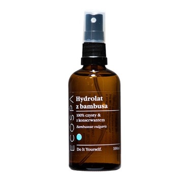 NATURALNY HYDROLAT Z BAMBUSA NA TWARZ WŁOSY CIAŁO SKÓRA SUCHA 100 ML ECOSPA