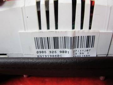 AUDI TT 8N 1.8 T JEDNOTKA SPÍNACÍ SKŘÍŇKA PŘÍSTROJOVÁ DESKA SADA