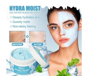 Hydra Moist Ice Water Sleeping Mask Whitening,inna