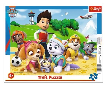 Puzzle w ramce Psi Patrol dla dzieci 4+
