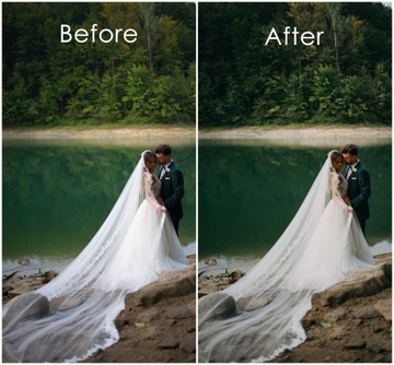 Пресет Adobe Lightroom Свадебные пресеты — 12 штук