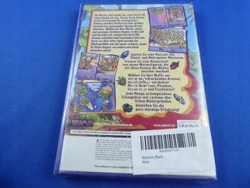 WORMS BLAST фольга PS2